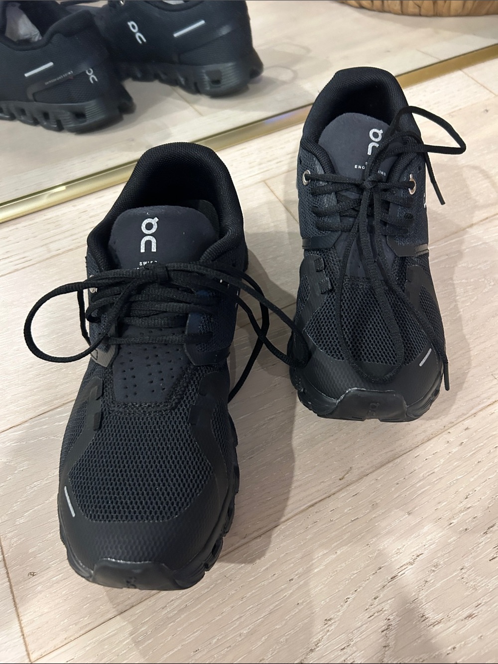 On Cloud White Women’s  Running Sneakers